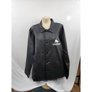 Independent Trading Co. Mens Water-Resistant Windbreaker - BLACK NWT